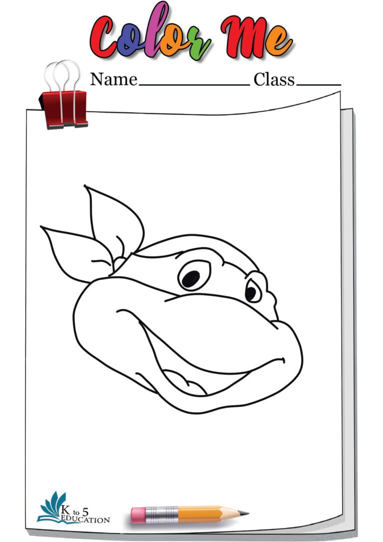 Ninja Turtle Coloring | FREE Download