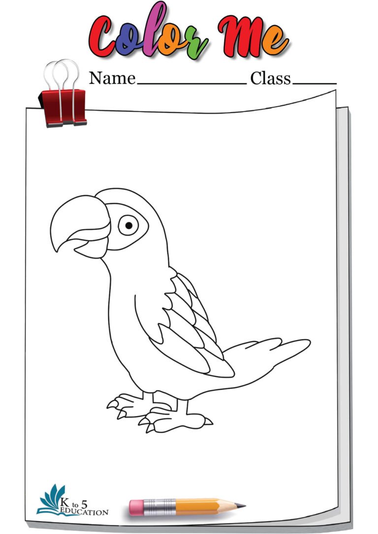 Parrot Coloring Book | FREE Download