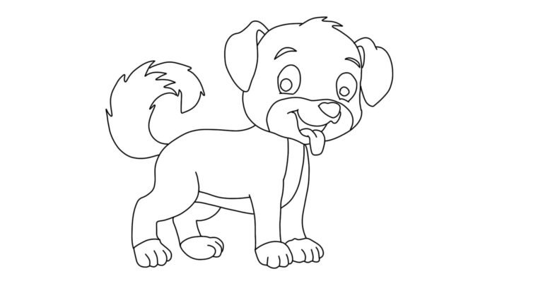 Puppy Coloring Book | FREE Download