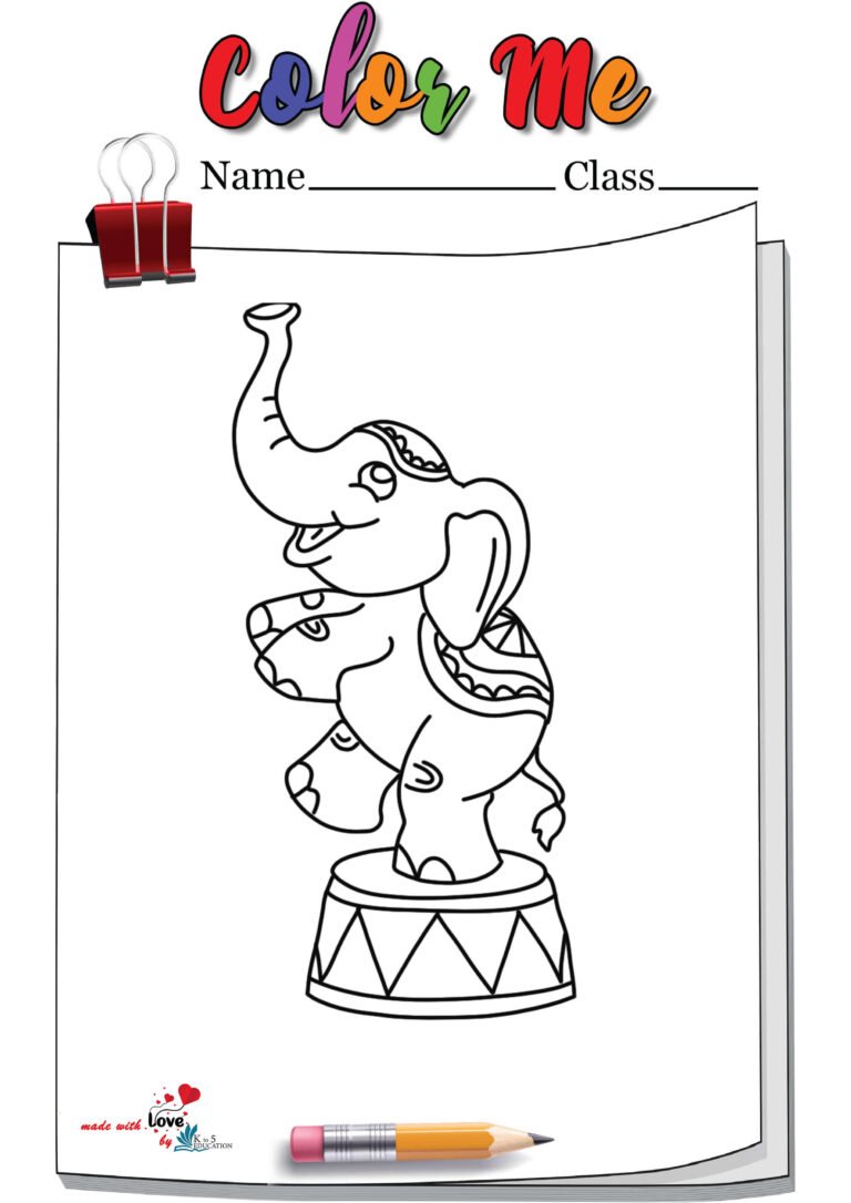 Big Dancing Elephant Color | FREE Download