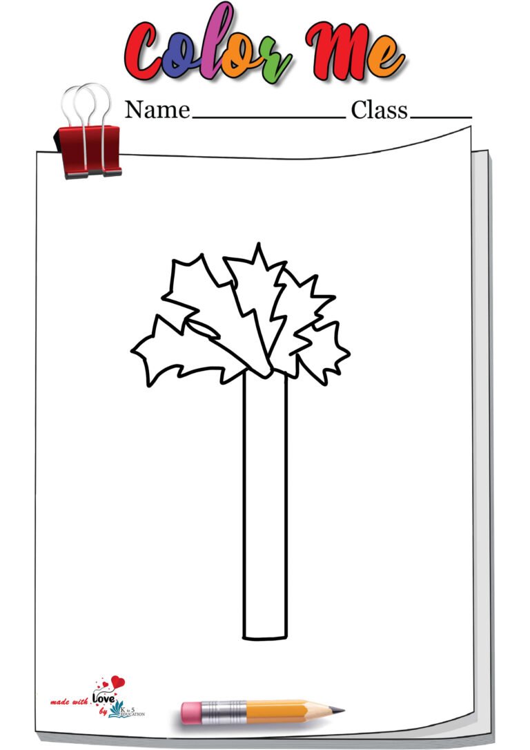 Chicka Chicka Boom Boom Coloring Pages | FREE Download