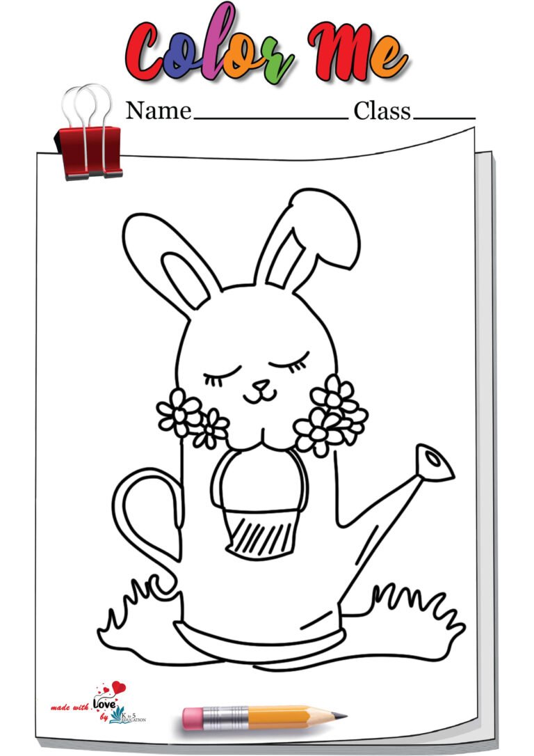 Free Bunny Coloring Pages | FREE Download