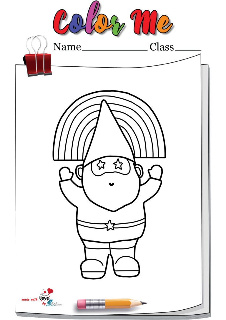 Gnomes Coloring Page | FREE Download