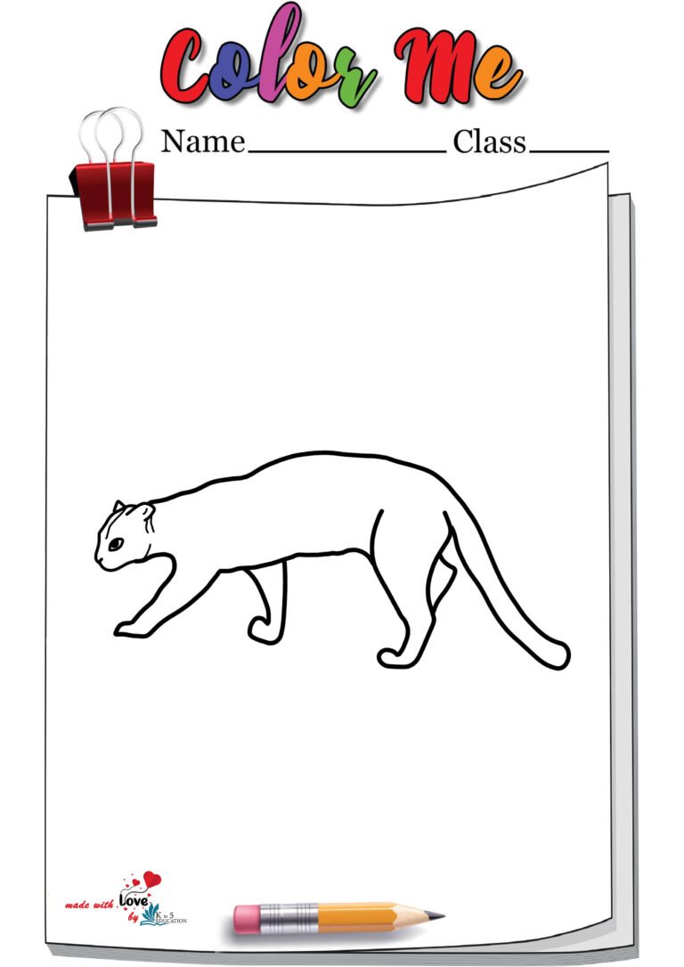 Printable Cat Coloring Page | FREE Download