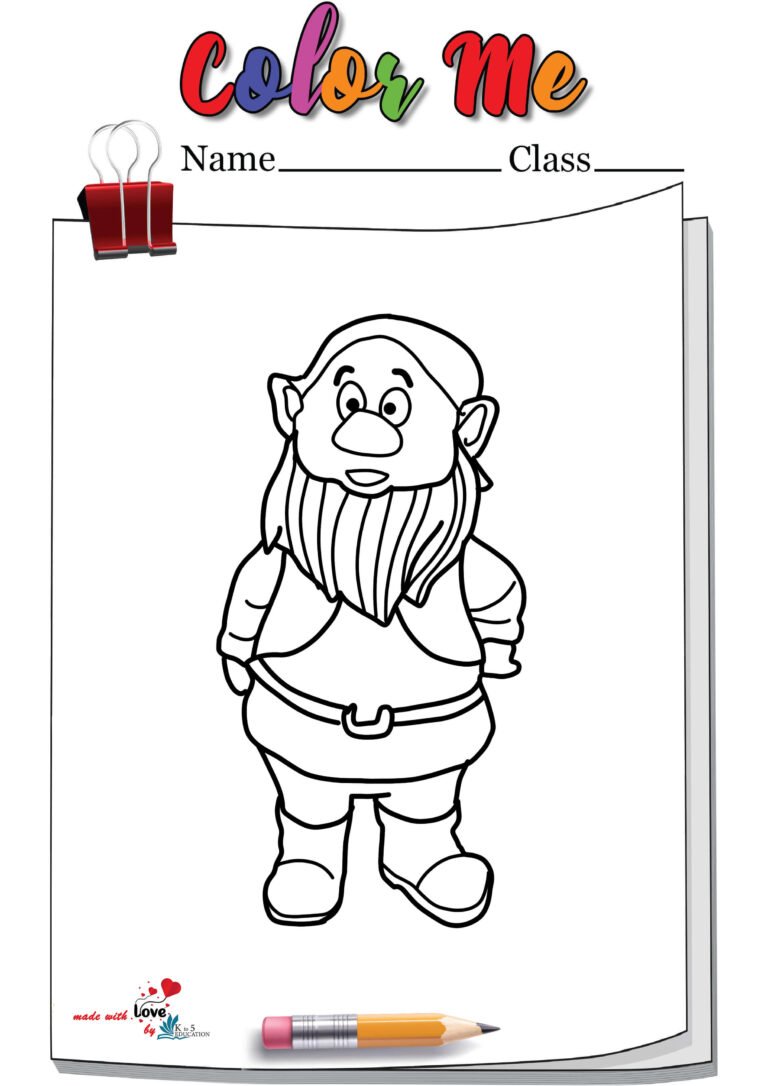 West Coast Garden Gnomes Coloring Page | FREE Download