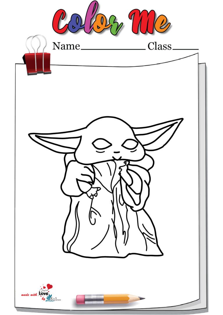 Yoda Coloring Page | FREE Download