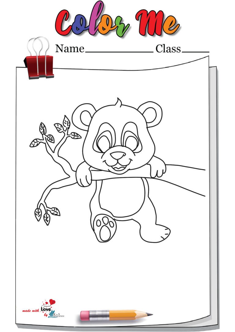 Baby Panda Coloring Pages