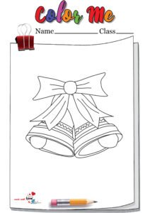 Bell For Gifts Coloring Page