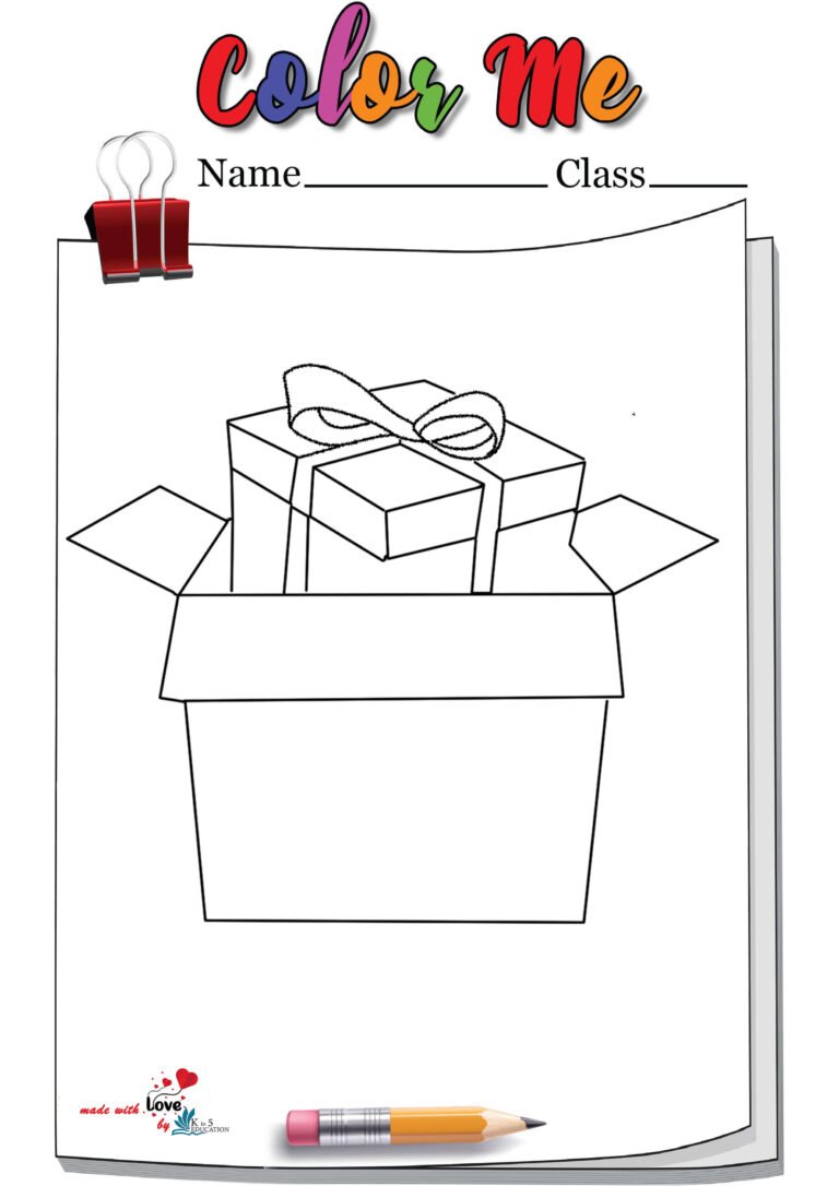 Gifts Coloring Page | FREE Download