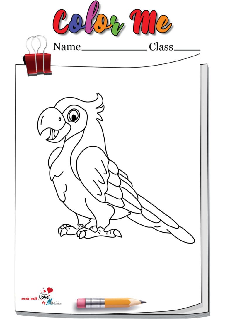 Parrot Coloring Pages | FREE Download