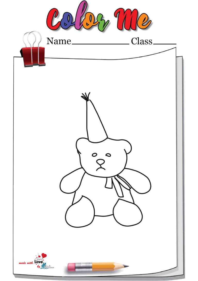 Teddy Bear Coloring Pages | FREE Download