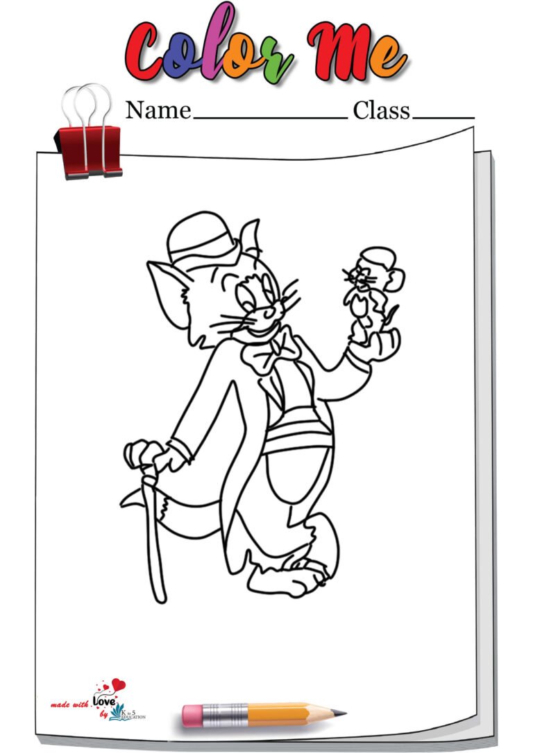 Tom And Jerry Coloring Pages | FREE Download