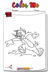 Tom Coloring Page